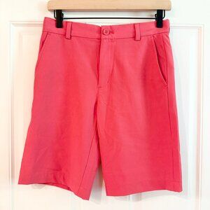 Vineyard Vines Performance Bermuda Shorts Adjustable Coral Pink Boys Size 16